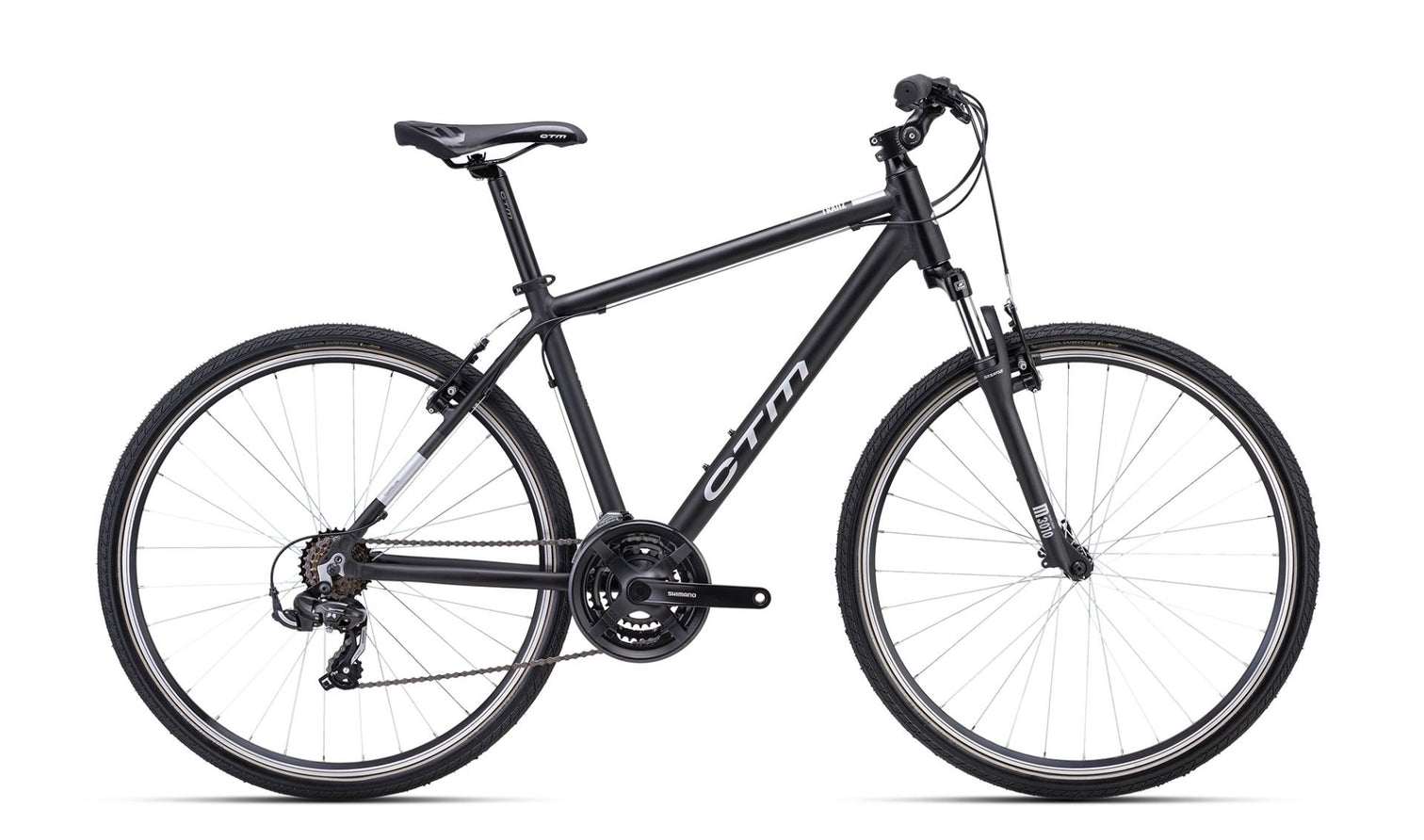 CTM TRANZ 1.0 matt black / silver