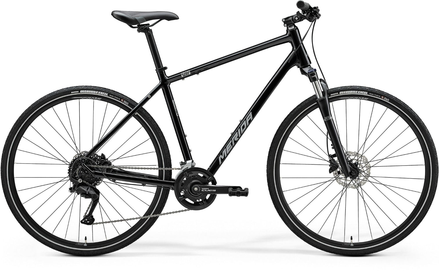 2025 Merida CROSSWAY 100 III2 GLOSSY BLACK(SILVER)