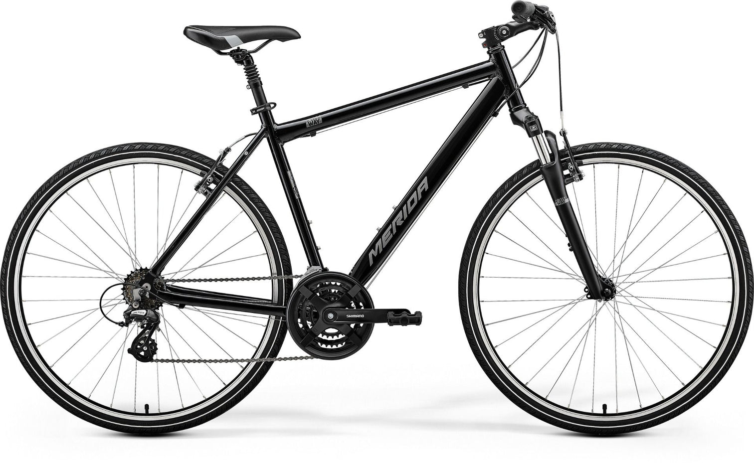 2024 Merida CROSSWAY 10-V I1 BLACK(SILVER)