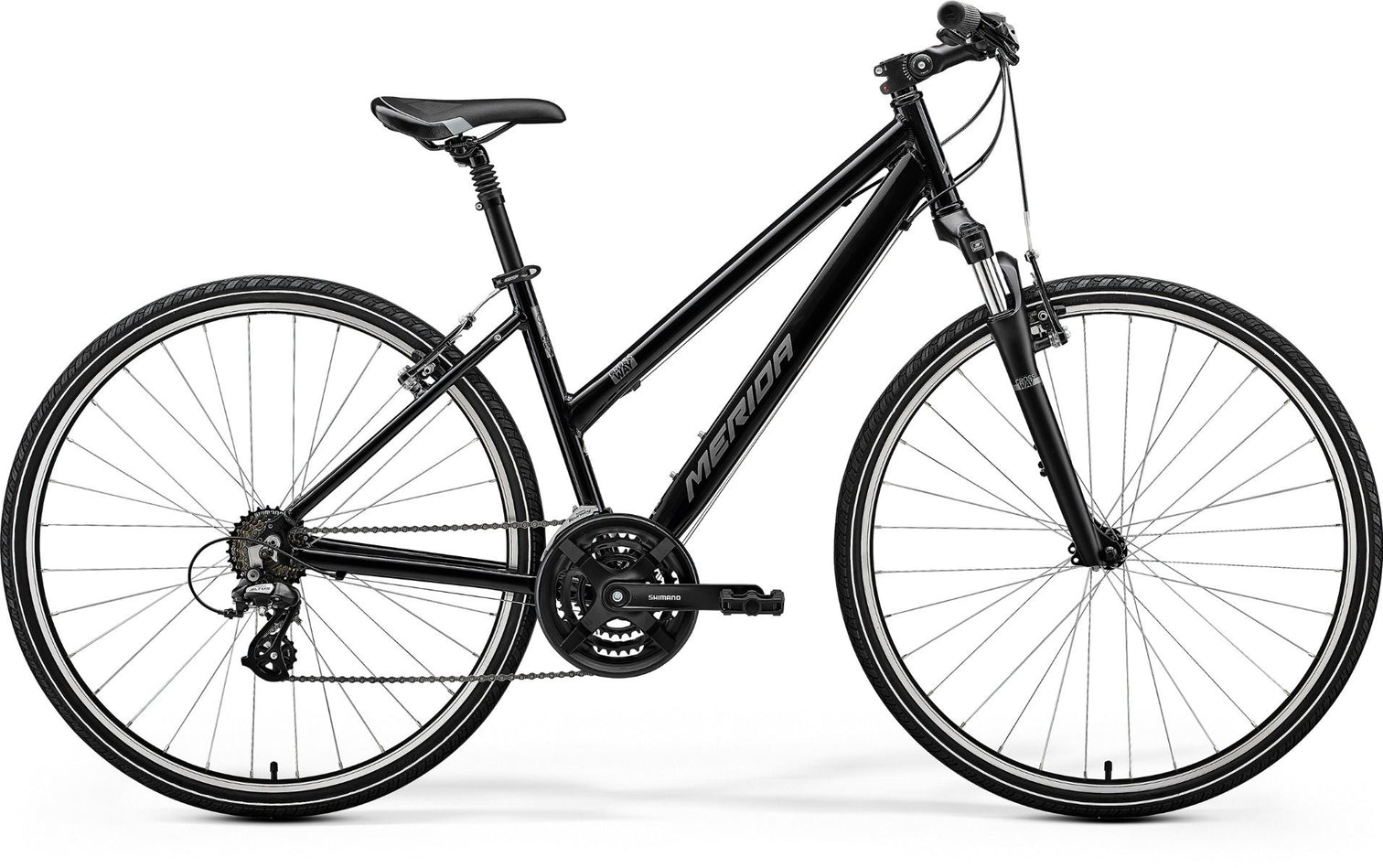 2024 Merida CROSSWAY 10-V I1 BLACK(SILVER) W